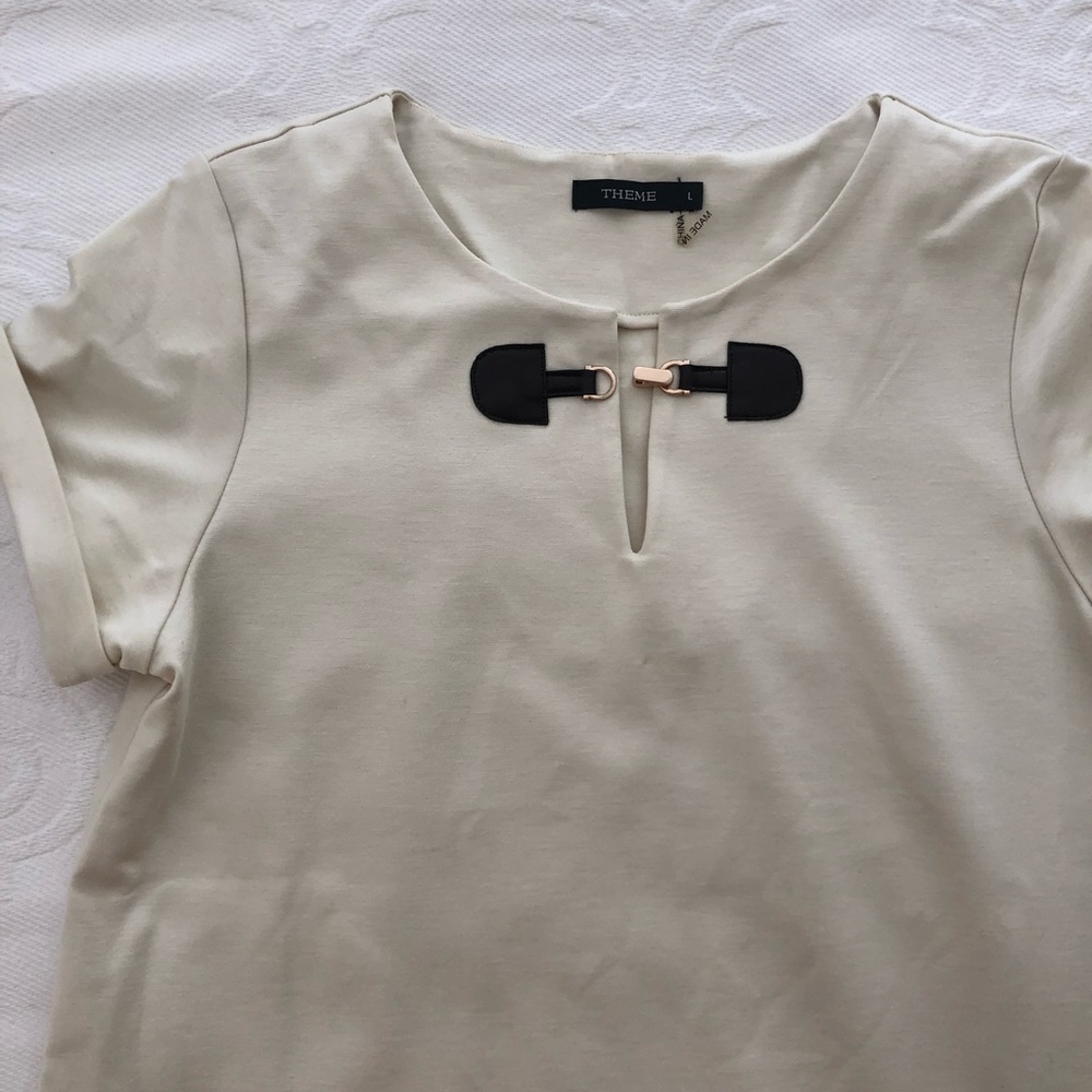 THEME Cream Dress